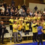 Le nombreux public a poussé nos jeunes vers la victoire