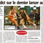 P1 - Vers l'Avenir 29/10/18 Coupe Provinciale